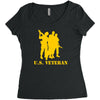 us veteran Women's Triblend Scoop T-shirt