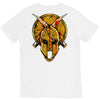 skull spartan V-Neck Tee