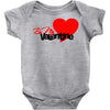 be my valentine 2 Baby Onesie