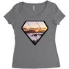Nature Diamond Women's Triblend Scoop T-shirt