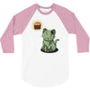 zombie cat 3/4 Sleeve Shirt