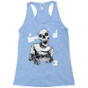 skull gamer Racerback Tank