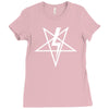 anton szandor lavey sigil Ladies Fitted T-Shirt