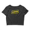 okayest camper in the galaxy funny camping Crop Top