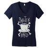 par tea hard Women's V-Neck T-Shirt