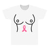 breast with pink ribbon All Over Men's T-shirt