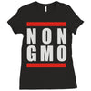 non gmo Ladies Fitted T-Shirt