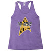 im geeky and i know it Racerback Tank
