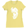 halloween hockey mask Ladies Fitted T-Shirt