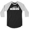 the walking dead horror zombie 3/4 Sleeve Shirt