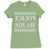 police squad Ladies Fitted T-Shirt