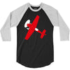 pilot flieger airplane flugzeug extra300 rc flyer 3/4 Sleeve Shirt