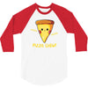 pizza chew! 3/4 Sleeve Shirt