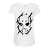 jason voorhees mask 2 Maternity Scoop Neck T-shirt