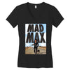 funny  mad max and dog, ideal gift or birthday present Women's V-Neck T-Shirt