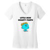 little miss smarty pants Women's V-Neck T-Shirt