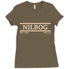 nilbog Ladies Fitted T-Shirt