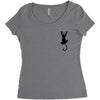 Cat Pocket Women's Triblend Scoop T-shirt