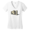 a wild pokeghost appears Women's V-Neck T-Shirt