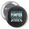 papa pompier Pin-back button