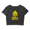 grill sergeant military Crop Top