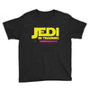 Jedi Master - Jedi in Training Family Matching Youth Tee