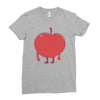 apel (2) Ladies Fitted T-Shirt