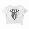 rock music Crop Top
