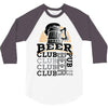 Beer Club Pub 3/4 Sleeve Shirt