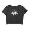 sparta mma criminal boxen muay thai kickboxen fight shirt bjj ringer Crop Top