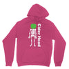 ciderhead cider drinking skeleton and apple Unisex Hoodie