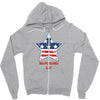independence day 4th july star america american flag Zipper Hoodie