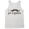 mustache Tank Top