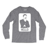 ashens hello Long Sleeve Shirts