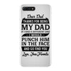Dear Dad Thanks for Being My Dad iPhone 7 Plus Case