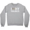i love my soldier hunter camouflage Crewneck Sweatshirt