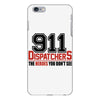 911 dispatcher heroes black logo iPhone 6 Plus/6s Plus Case