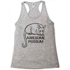 awesome possum Racerback Tank