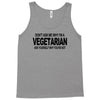 vegetarian ask yourself why not vegan food foodie tofu geek tee shirt Tank Top