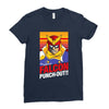 falcon punch out Ladies Fitted T-Shirt