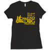 annual ride to end dog fighting Ladies Fitted T-Shirt