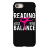 Reading Yoga Wine Balance iPhone 8