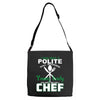 I Was One A Polite Well Mannered Young Lady And Then I Became A Chef Adjustable Strap Totes