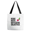 bears beets battlestar galactica Tote Bags