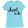 aunt to be Ladies Fitted T-Shirt