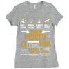Born Pisces Multitasking Problem Solving Tees Ladies Fitted T-Shirt