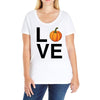 love pumpkin Ladies Curvy T-Shirt