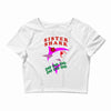 Sister Shark -Shark Do Do Do Crop Top