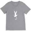 Cat V-Neck Tee