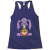 zombie bunny loves brains Racerback Tank